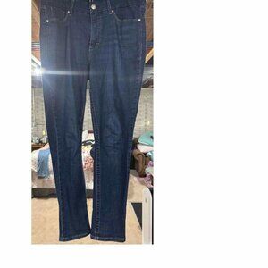 Seven7 Tummyless High Rise Skinny Jeans – Navy Stretch Denim – Size 16